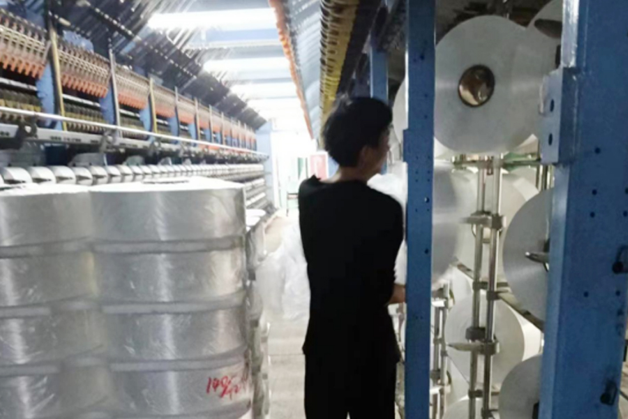 منطقة تعليق أسلاك الإنتاج DTY