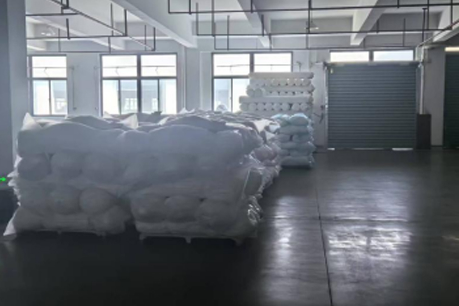 منطقة إنتاج القماش الرمادي إلى التسليم