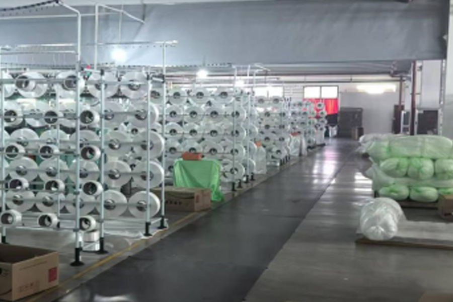 إنتاج القماش الرمادي-ورشة إنتاج القماش الرمادي