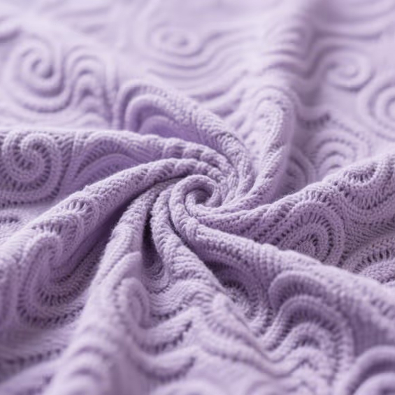 قماش جاكار نقل محدب مجوف